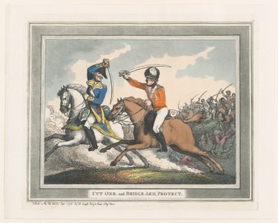 Cut One and Bridle Arm Protect, 1 september 1798., 1 september 1798. av Thomas Rowlandson