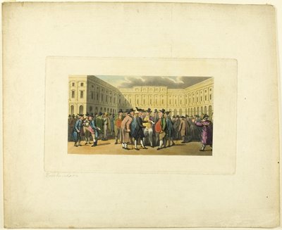 Doctor Syntax at Liverpool, från The Tour of Doctor Syntax av Thomas Rowlandson