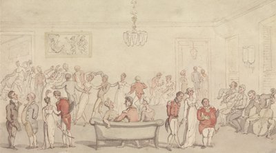 Elegant pardans av Thomas Rowlandson