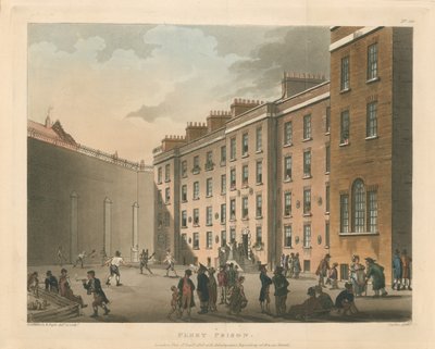 Flottans fängelse, 1808 av Thomas Rowlandson