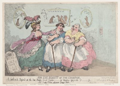 Till förmån för mästaren, 20 maj 1784, 20 maj 1784. av Thomas Rowlandson
