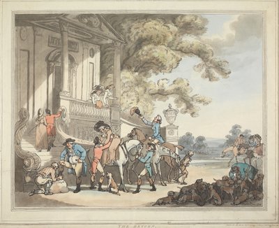 Rävjakt [serie om sex delar]:   5. Återkomsten av Thomas Rowlandson