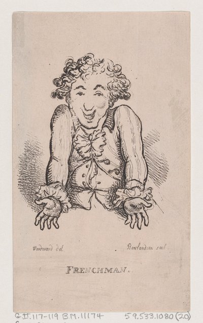 Fransman, april 1808., april 1808. av Thomas Rowlandson