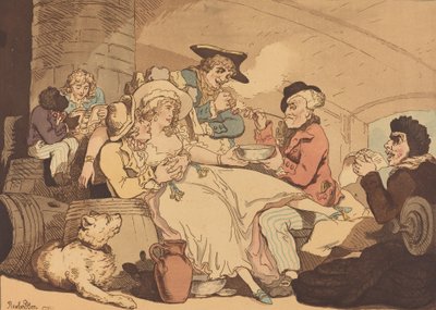 Grog ombord, 1789. av Thomas Rowlandson