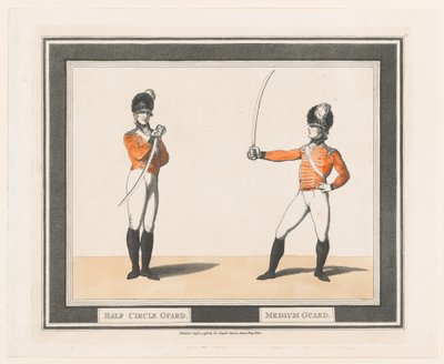 Halvcirkelgardet, Mediumgardet, 1 september 1798., 1 september 1798. av Thomas Rowlandson