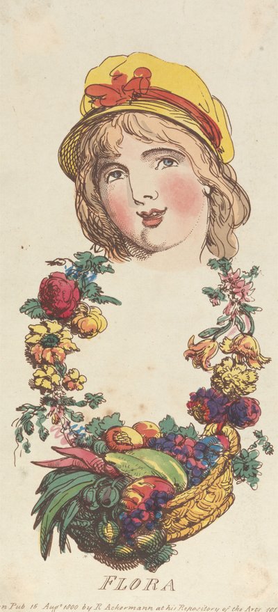Rubriker: Flora av Thomas Rowlandson