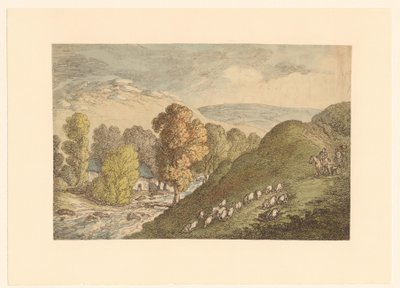 Kullar med får av Thomas Rowlandson
