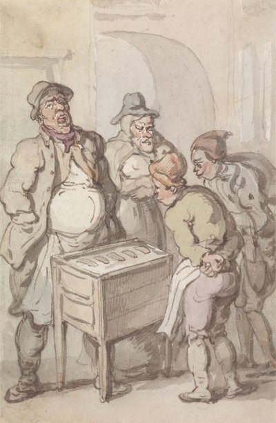 Starkt kryddat pepparkaka – helt starkt av Thomas Rowlandson
