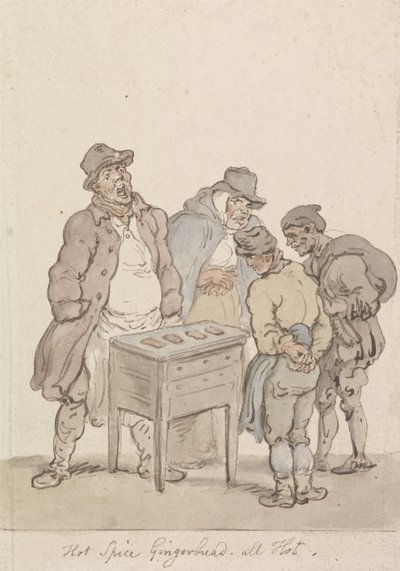 Starkt kryddat pepparkaka, helt starkt av Thomas Rowlandson