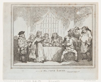 Är detta din lus, 1787, 1787. av Thomas Rowlandson
