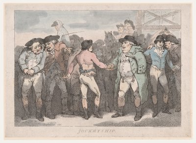 Jockeyship, 31 november 1785., 31 november 1785. av Thomas Rowlandson