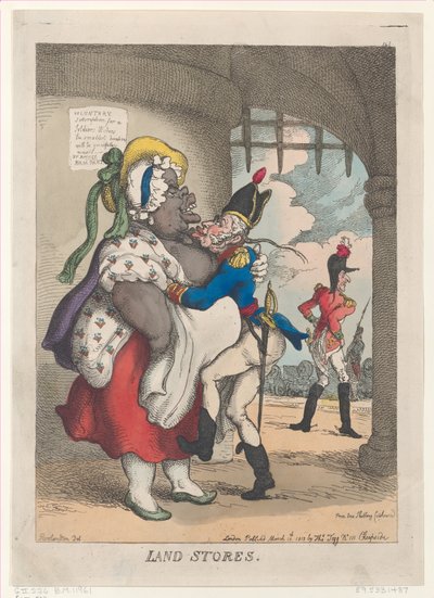 Jordaffärer, 10 mars 1812, 10 mars 1812. av Thomas Rowlandson