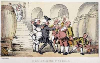 Le docteur dans un cellar ou un cave - i "" Doctor Syntax