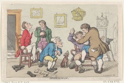 Legerdemain, 1799., 1799. av Thomas Rowlandson