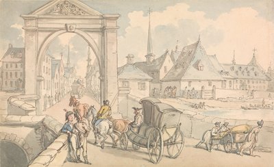 Limburg, Belgien av Thomas Rowlandson