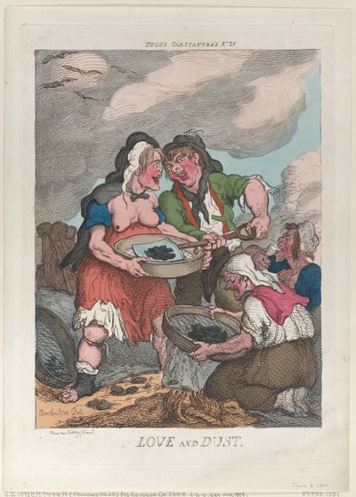 Kärlek och damm, 4 juni 1810., 4 juni 1810. av Thomas Rowlandson