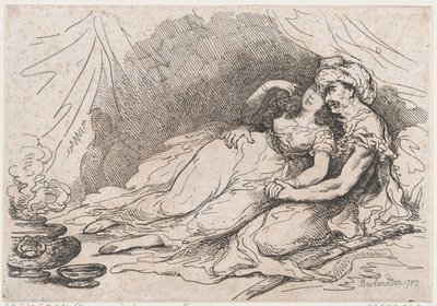 Kärlek i Östern av Thomas Rowlandson
