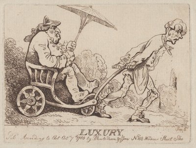 Lyx, 7 oktober 1780., 7 oktober 1780. av Thomas Rowlandson