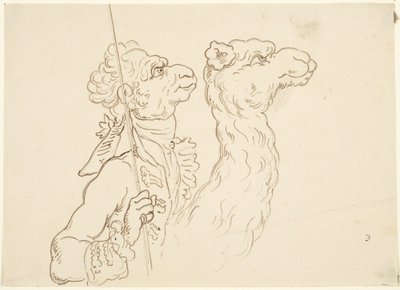 Människan och kamelen av Thomas Rowlandson