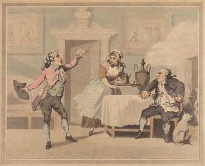 Chef och talare av Thomas Rowlandson
