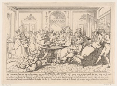 Miseries Personal, 12 juni 1807., 12 juni 1807. av Thomas Rowlandson