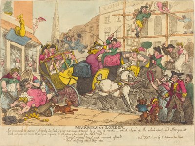 Londons elände av Thomas Rowlandson