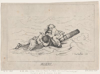 Misär, 1785., 1785. av Thomas Rowlandson