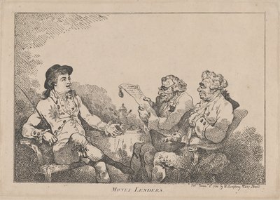 Penninglångivare, 8 november 1784., 8 november 1784. av Thomas Rowlandson