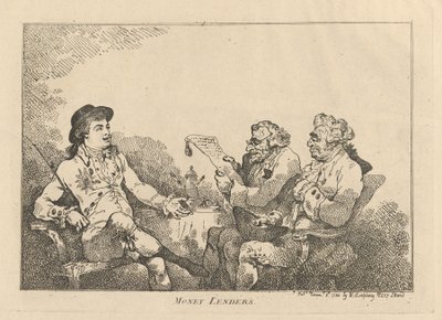 Penninglångivare, 8 november 1784., 8 november 1784. av Thomas Rowlandson