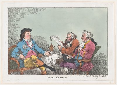 Penninglångivare, 8 november 1784., 8 november 1784. av Thomas Rowlandson