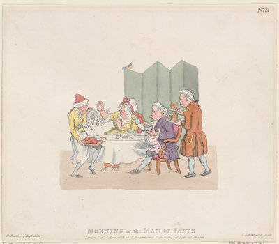 Morgon, eller smakmannen, 1 maj 1803., 1 maj 1803. av Thomas Rowlandson