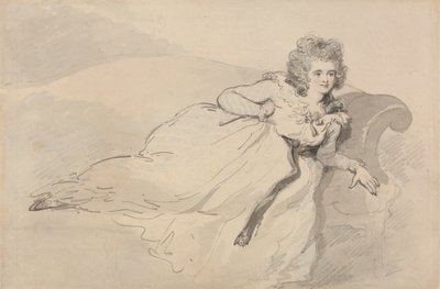 Mrs Abington av Thomas Rowlandson