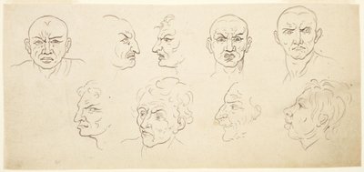 Nio karikatyrer av Thomas Rowlandson