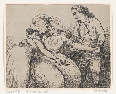 Att öppna en ven av Thomas Rowlandson
