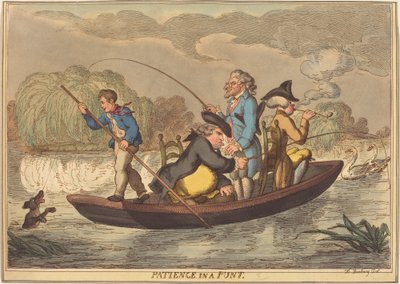 Tålamod i en Punt av Thomas Rowlandson