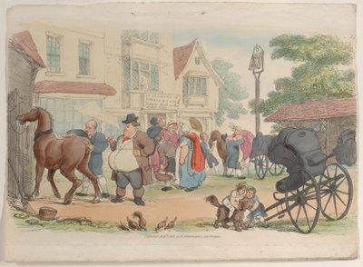 Tavla 27, från World in Miniature, 1816., 1816. av Thomas Rowlandson