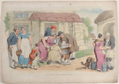 Plåt 2, från World in Miniature, 1816., 1816. av Thomas Rowlandson