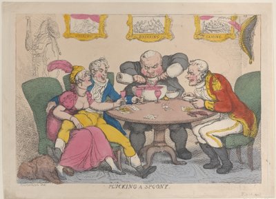 Plocka en sked, 28 februari 1812, 28 februari 1812. av Thomas Rowlandson
