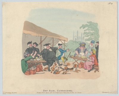 Pot Fair Cambridge, 1 maj 1803., 1 maj 1803. av Thomas Rowlandson