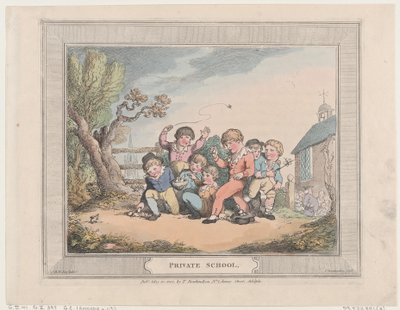 Privatskola, 10 maj 1802, 10 maj 1802. av Thomas Rowlandson