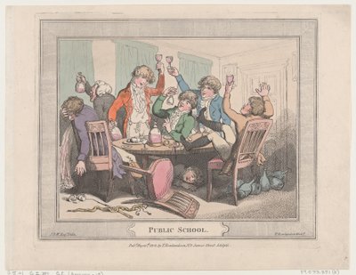 Allmän skola, 10 maj 1802, 10 maj 1802. av Thomas Rowlandson