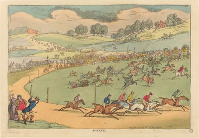 Tävlings av Thomas Rowlandson