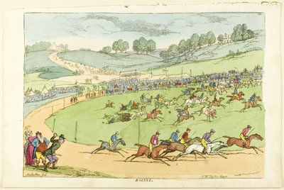 Tävlings av Thomas Rowlandson