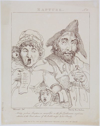Rapture, nr 6 av Thomas Rowlandson