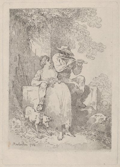 Vila från arbetet på soliga dagar, 1784-87., 1784-87. av Thomas Rowlandson