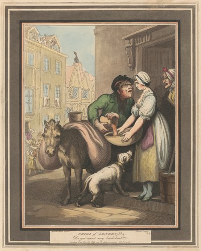 Set om åtta (4): Cries of London av Thomas Rowlandson