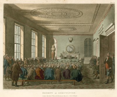 Jordbrukssällskapet av Thomas Rowlandson