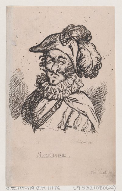 Spanjor, april 1808., april 1808. av Thomas Rowlandson