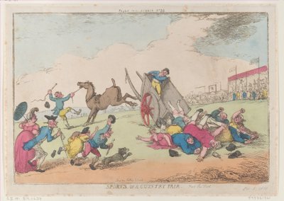 Sports of a Country Fair, Part the First, 5 oktober 1810., 5 oktober 1810. av Thomas Rowlandson