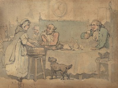 Krogscenen, 1780-1827. av Thomas Rowlandson